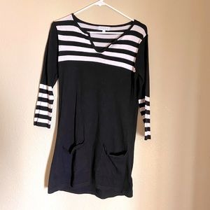 Joseph A. Women’s Black Small Sweater Dress